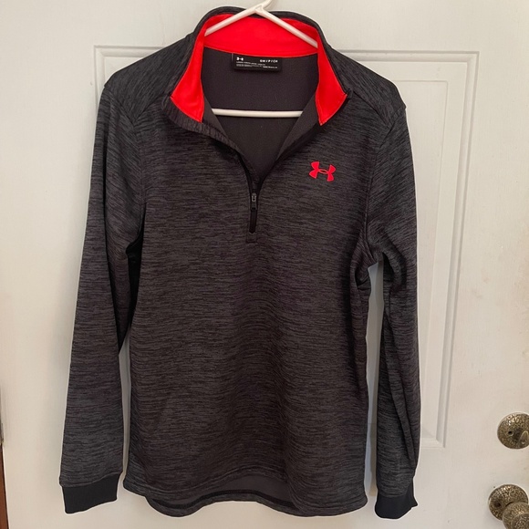 Under Armour 1/4 zip Jacket Loose Men’s S - Picture 9 of 12